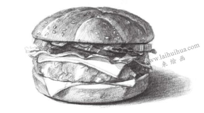 汉堡素描画法